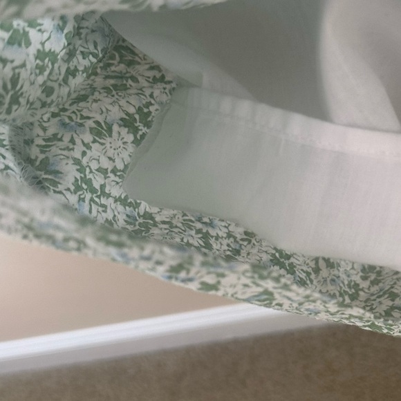 English Factory Plus Puff-Sleeve Smocked Tiered Dress size 1X cotton - Picture 8 of 8